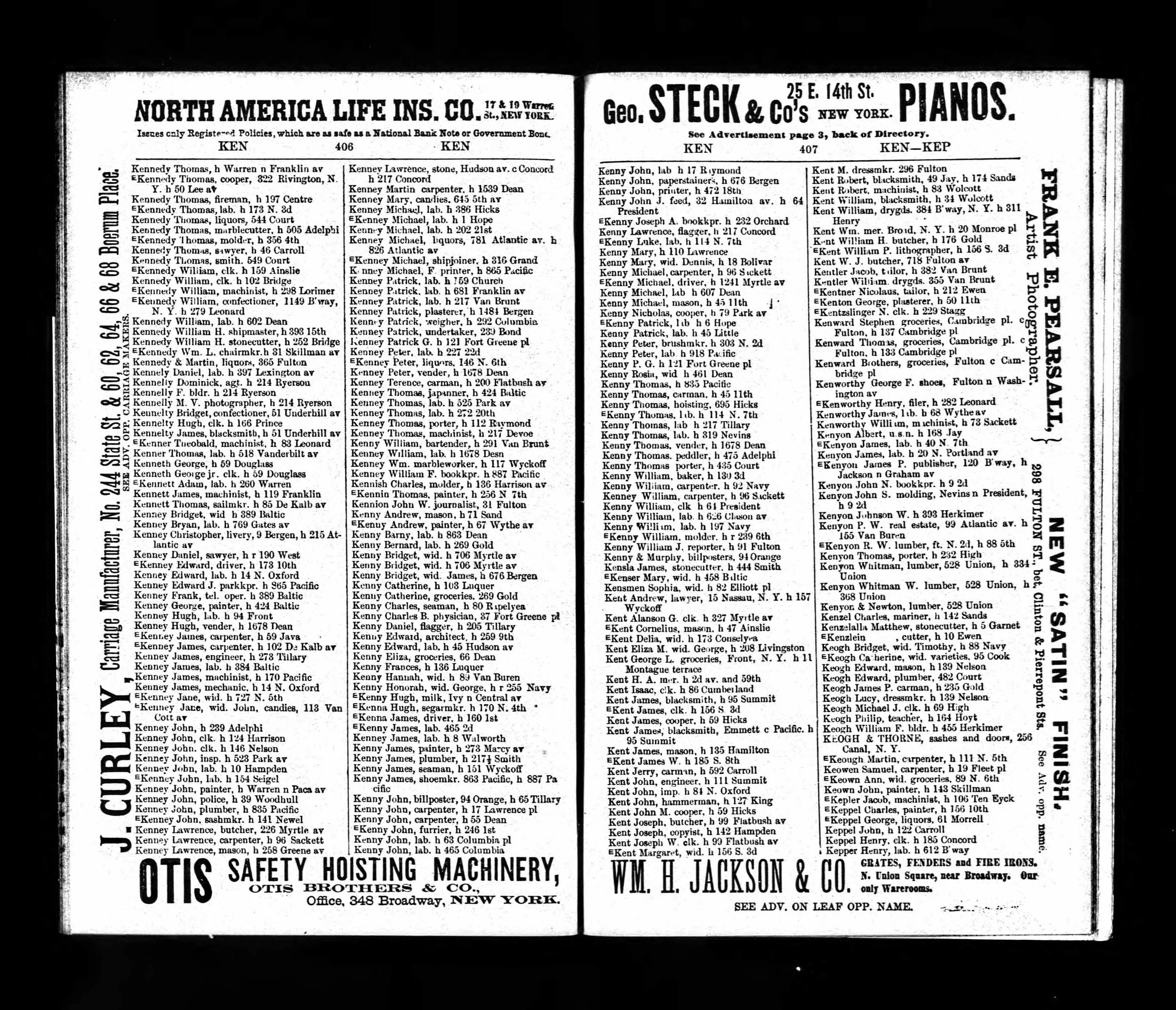 1873 Directory Brooklyn