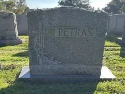 Petras family grave marker