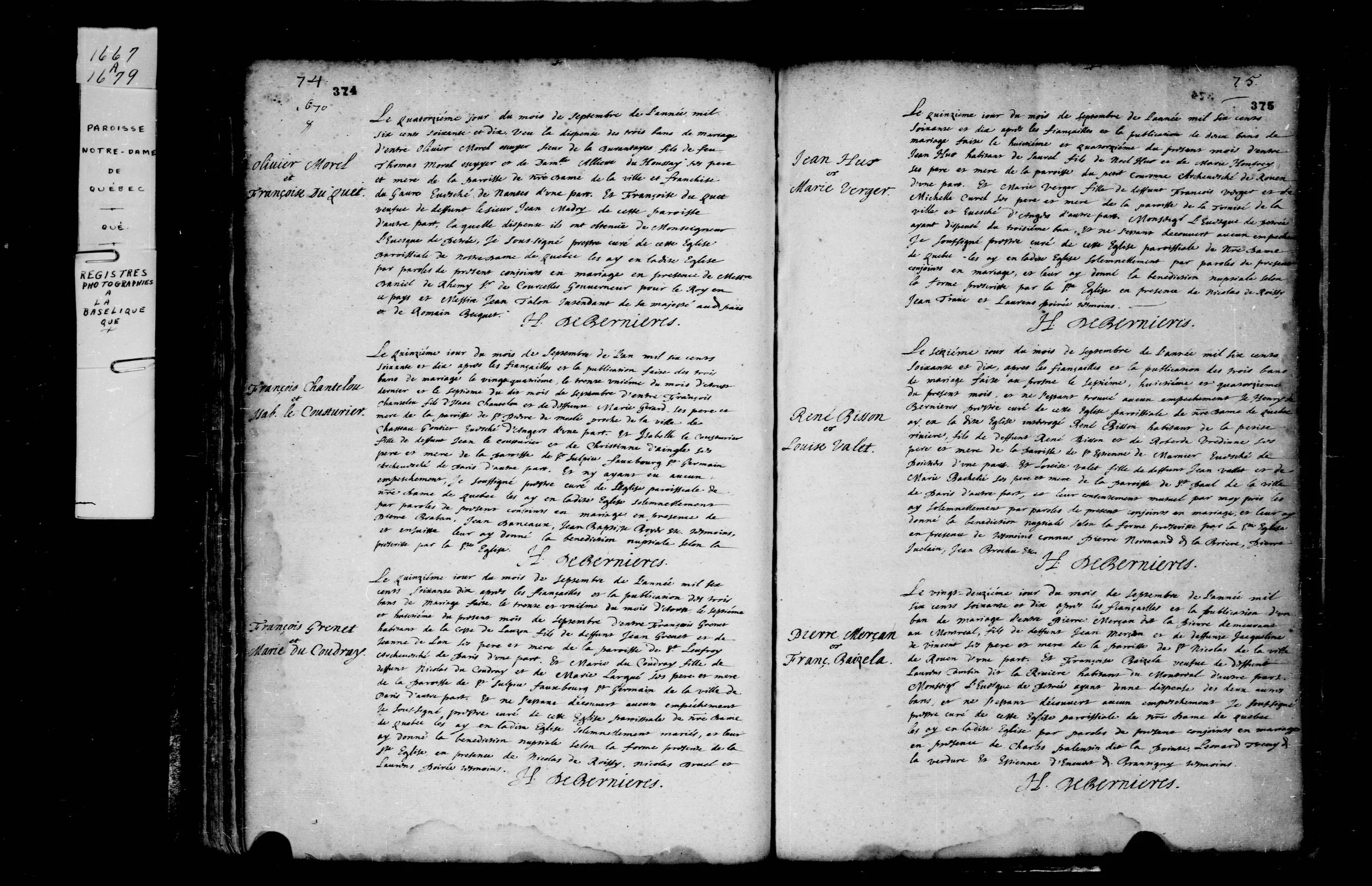 Register Marriage Pierre Marsan Full Page