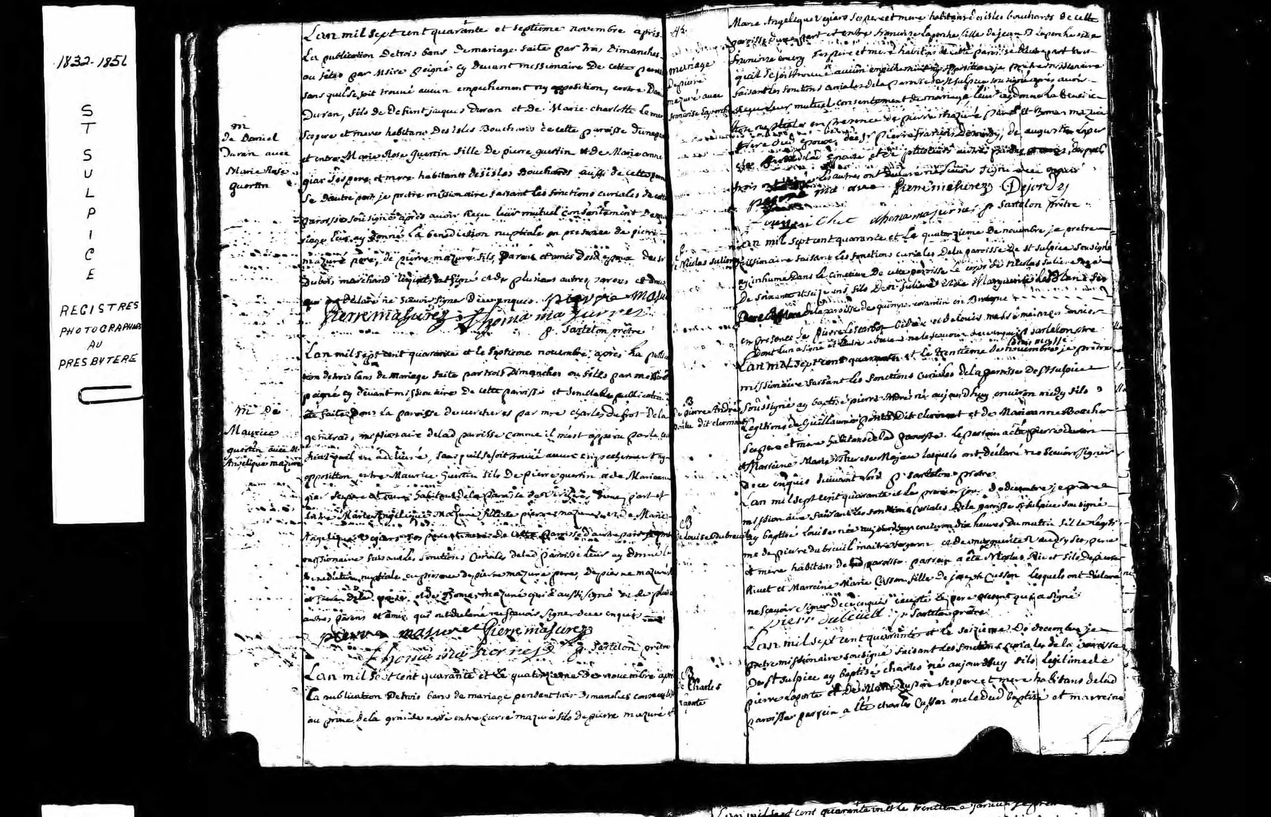 Parish Register Full Page
