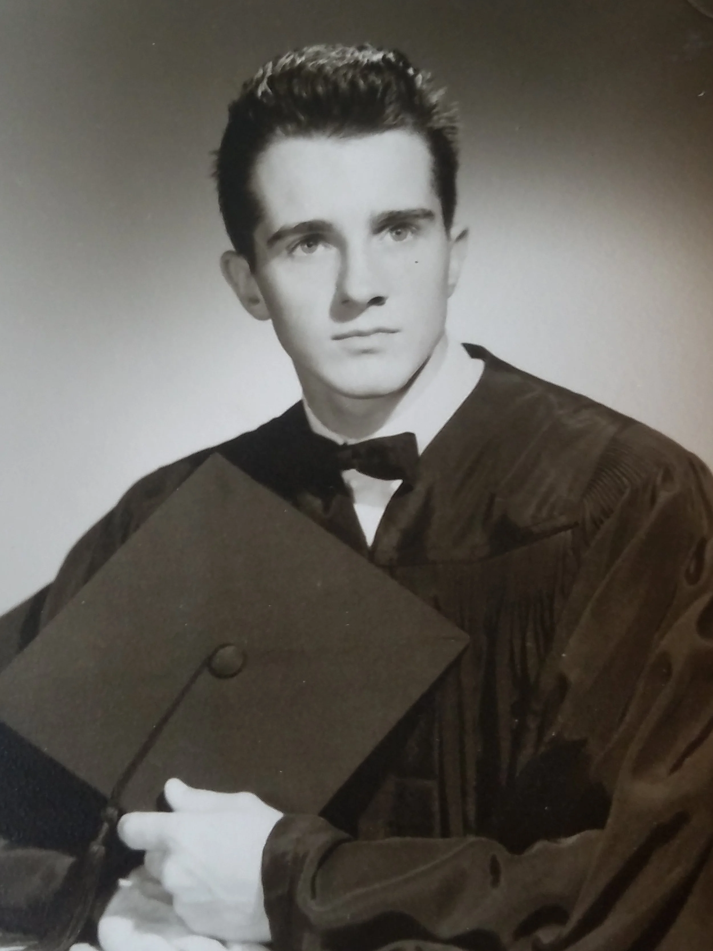 Miles Murtha O'Brien Jr., college graduation