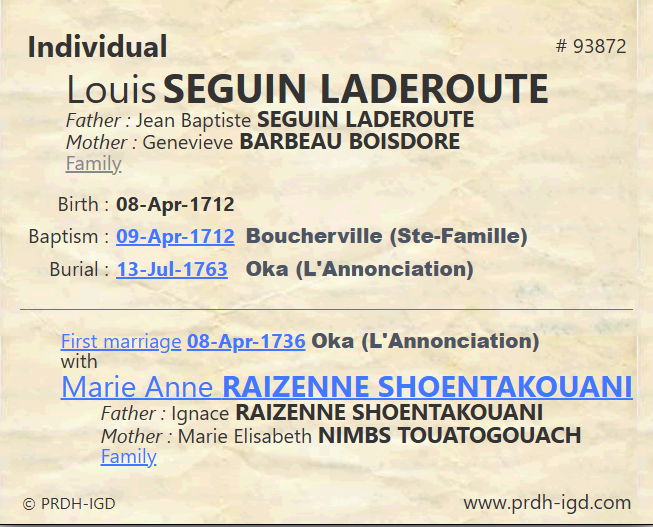 PRDH Individual Louis