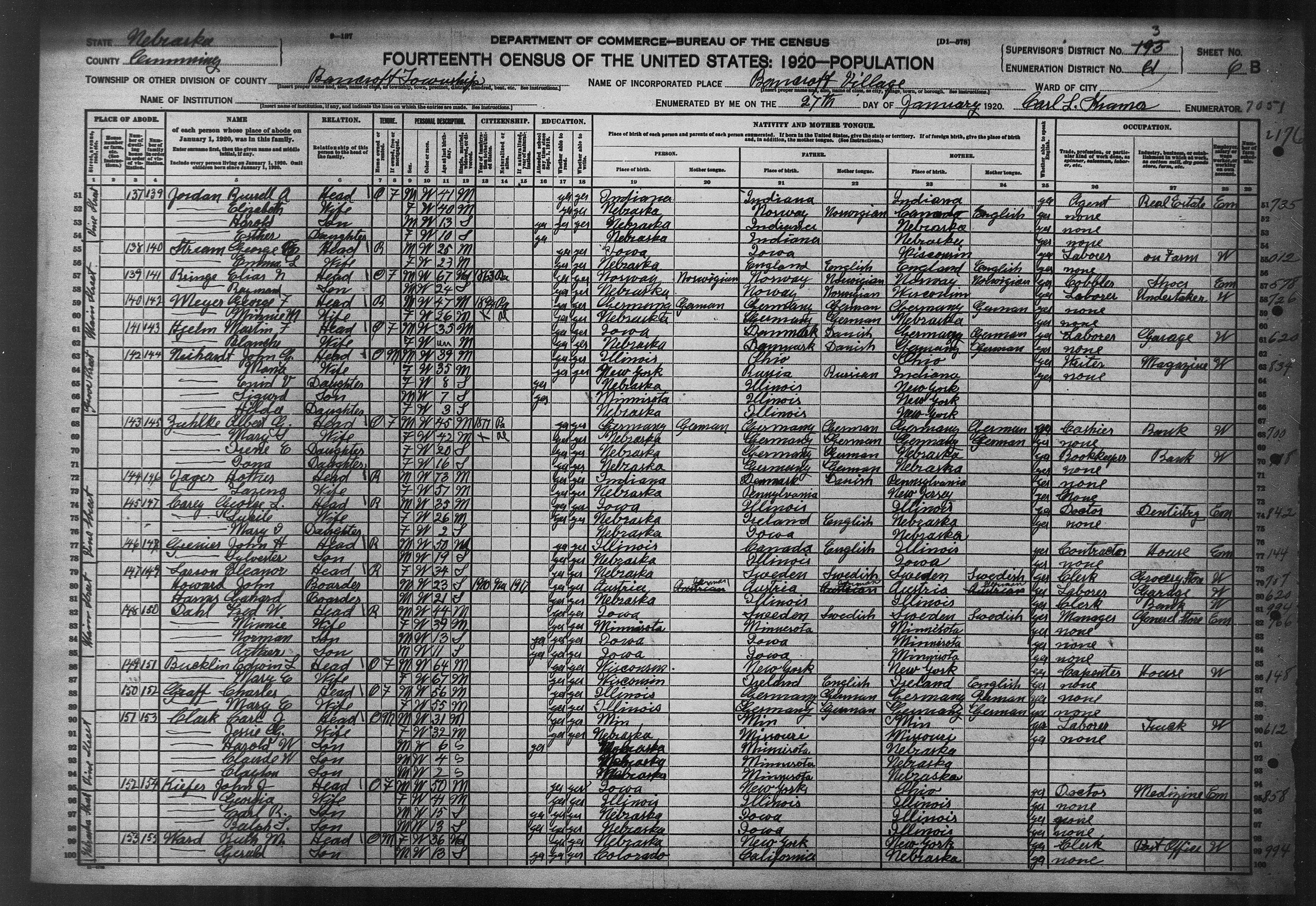 1920 Census
