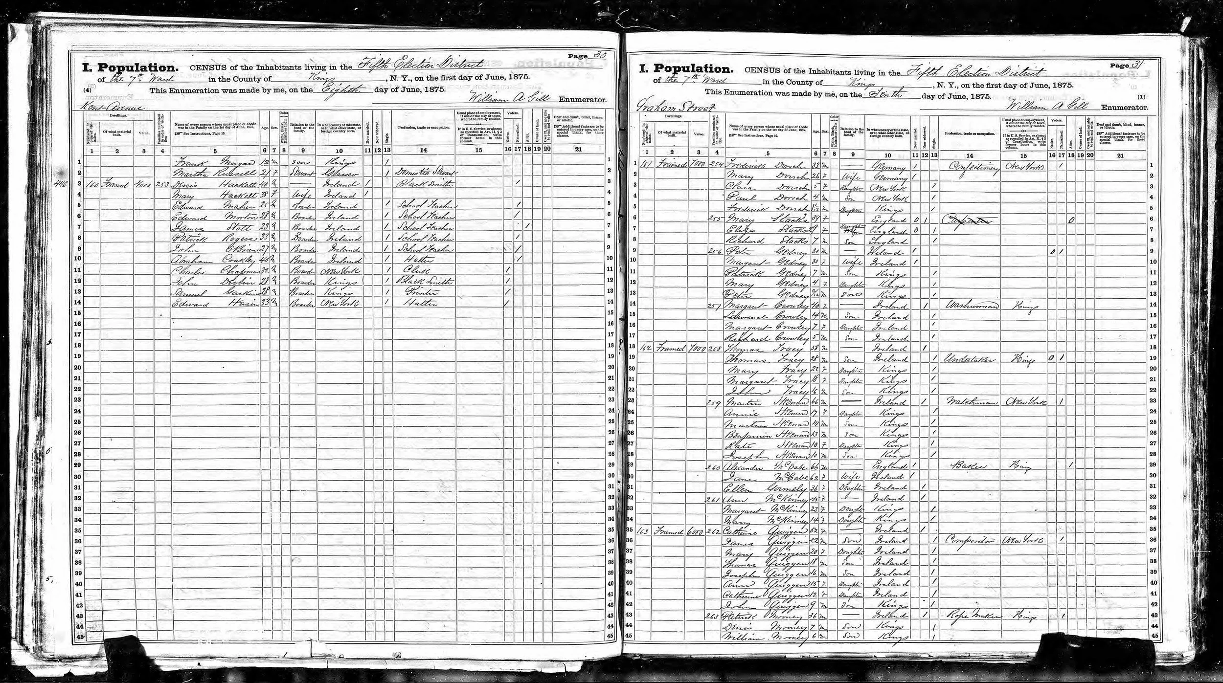 1875 Census McKinny