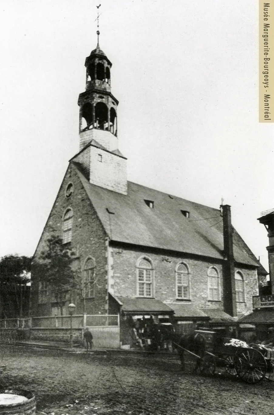 Notre-Dame-de-Bon-Secours Chapel exterior, circa 1885