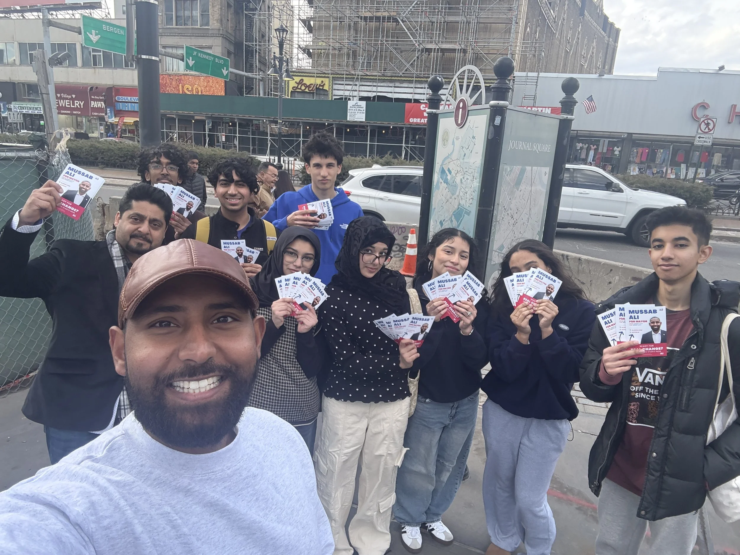 Ali for Jersey City volunteers