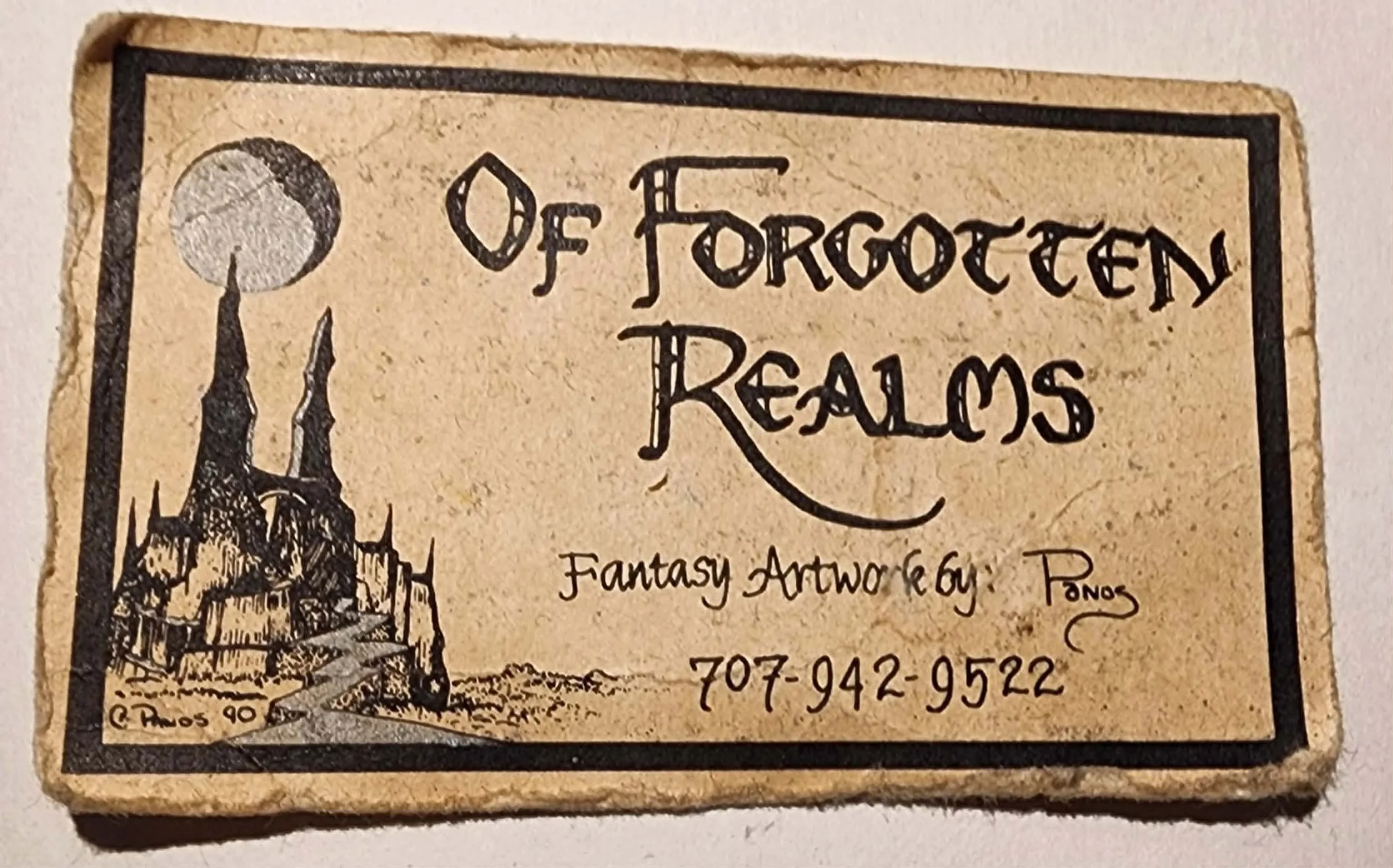 Of Forgotten Realms — early fantasy relic