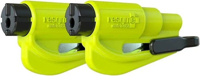 RESQME Original Emergency Keychain Car Escape Tool 2-Pack