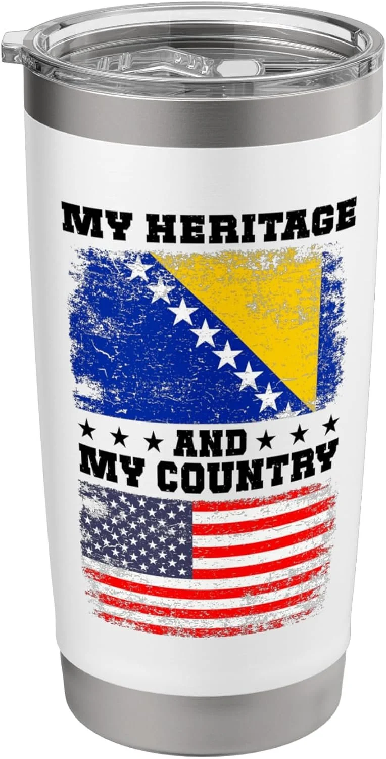 Bosnia Heritage Stainless Steel Insulated Tumbler