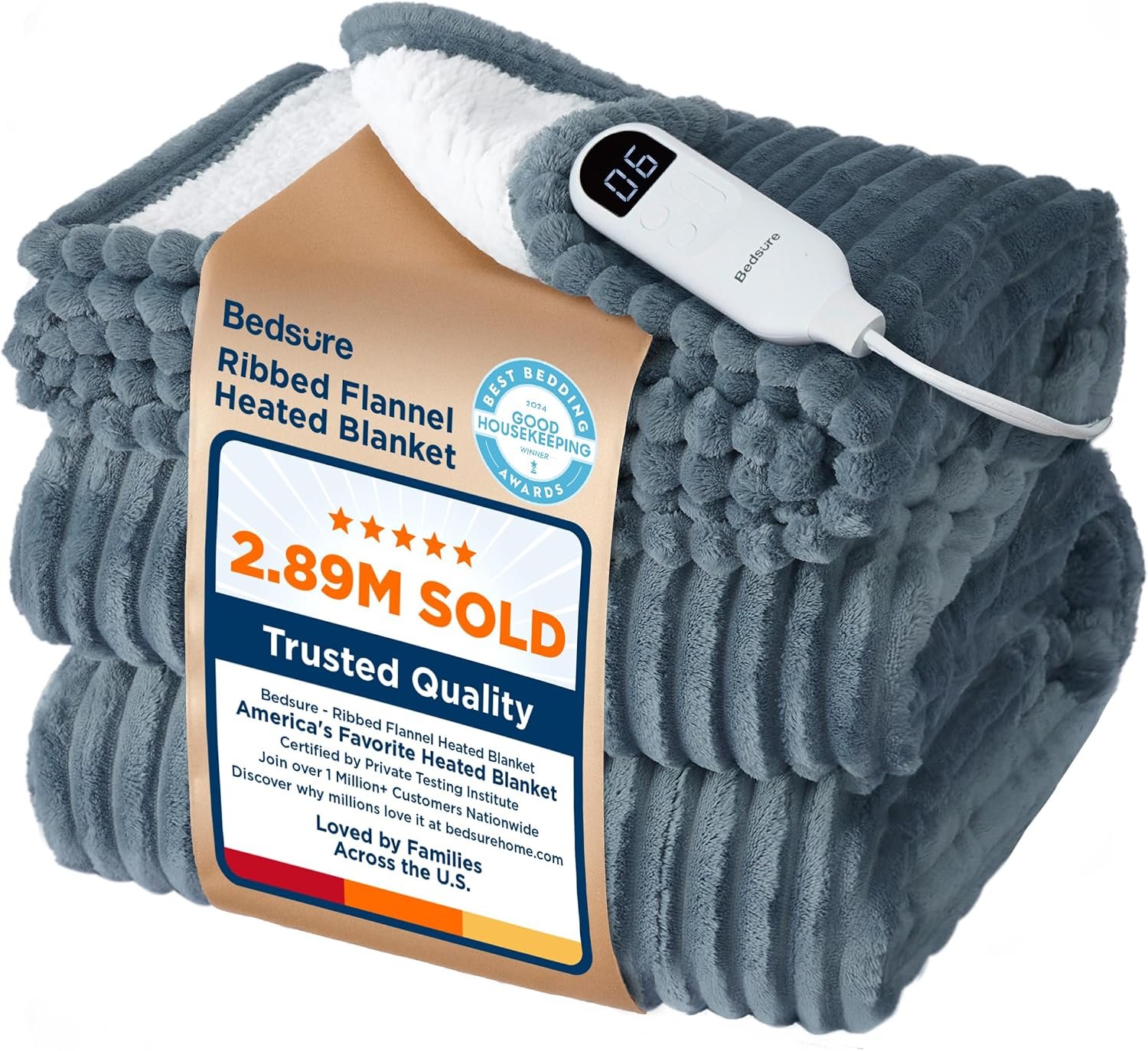 Bedsure GentleSoft Heated Blanket