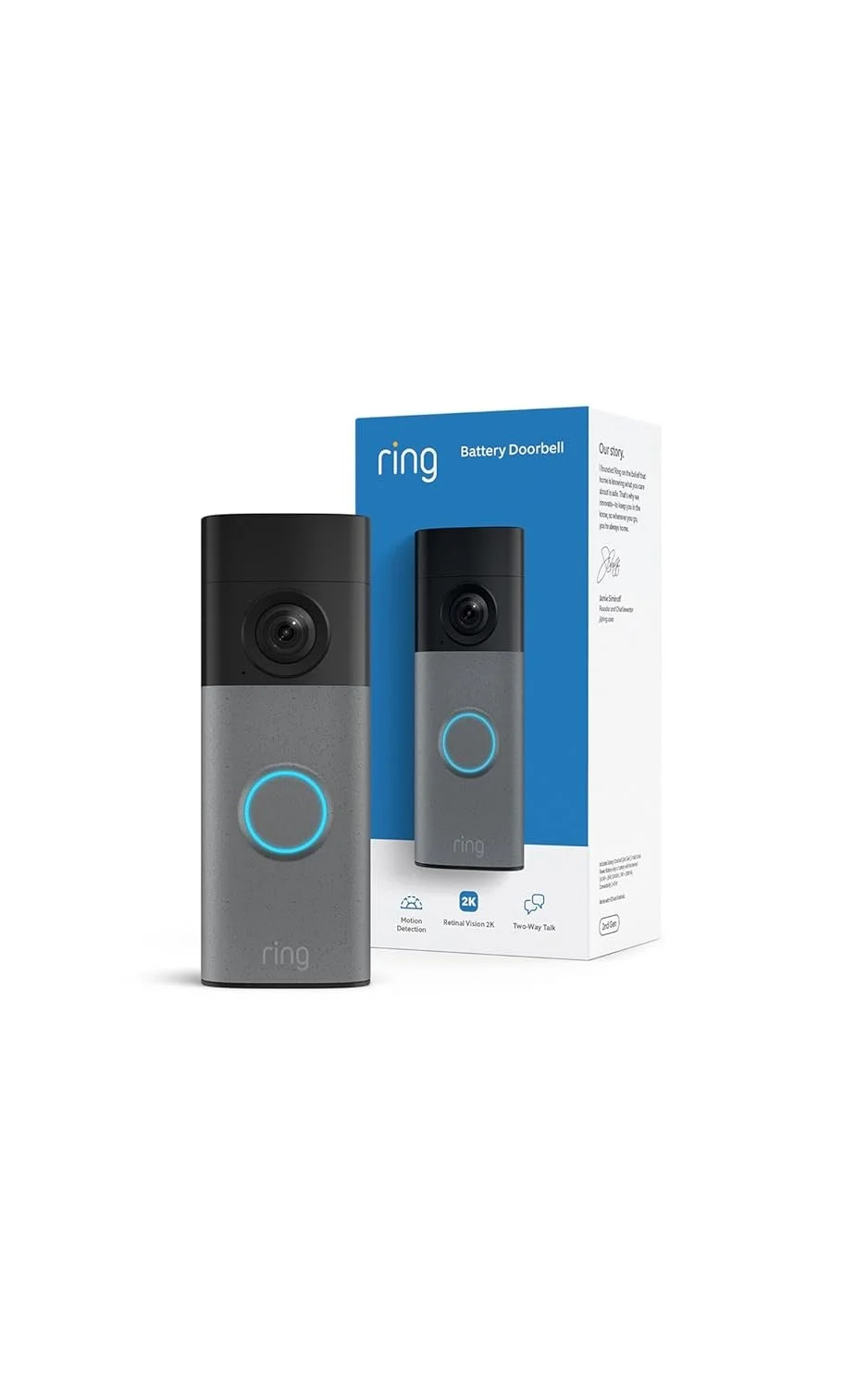 Ring Battery Doorbell 2K