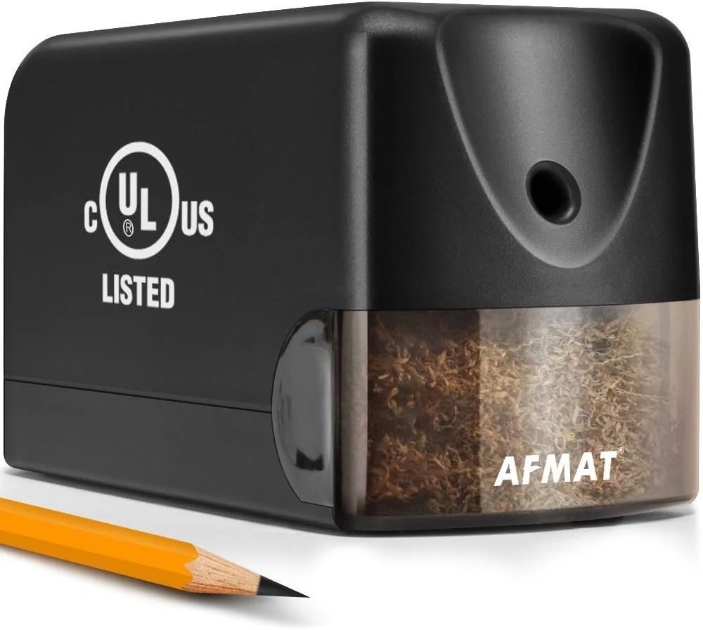 AFMAT Heavy-Duty Electric Pencil Sharpener