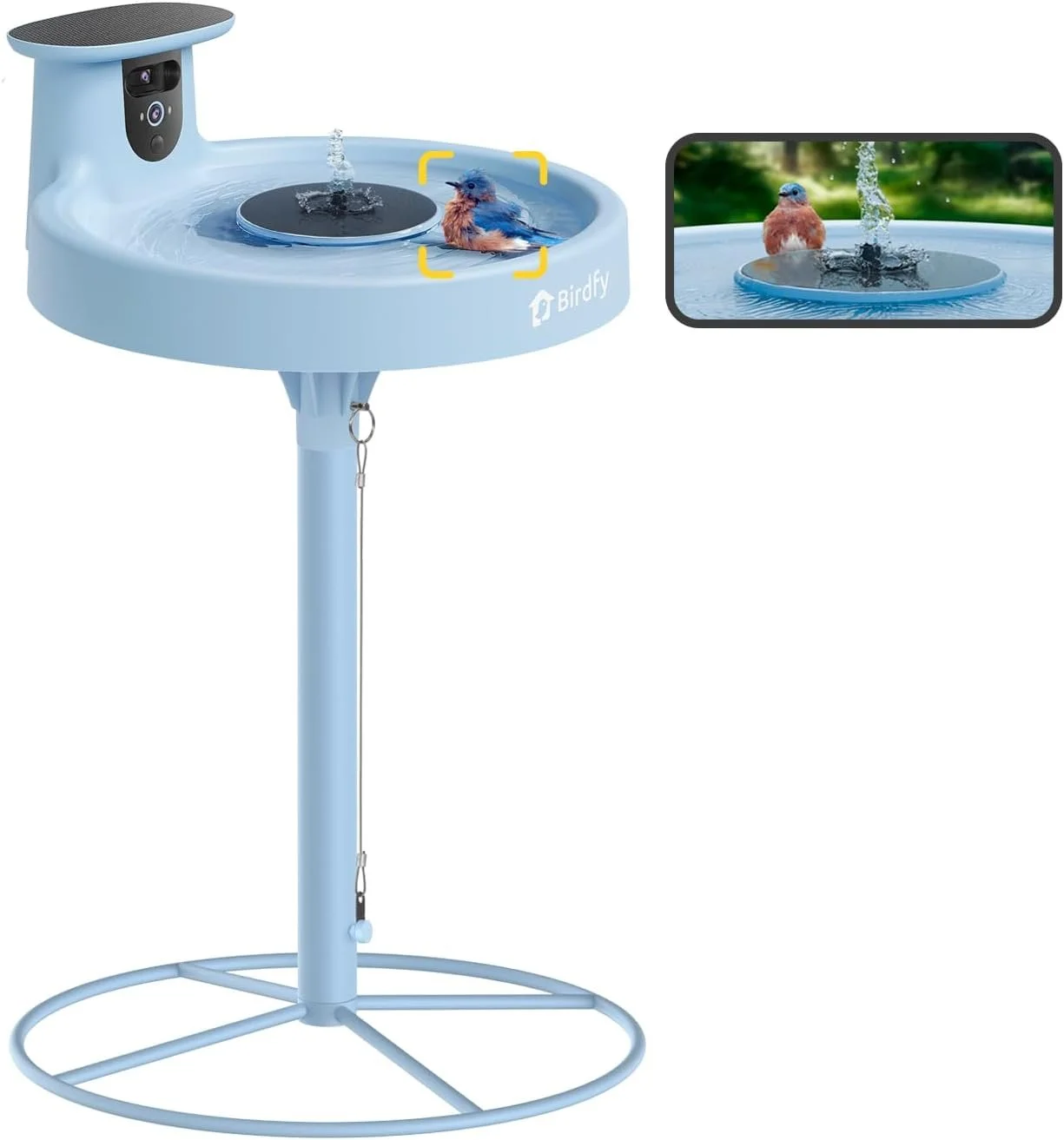 Birdfy Bath Pro Smart Bird Bath with Camera
