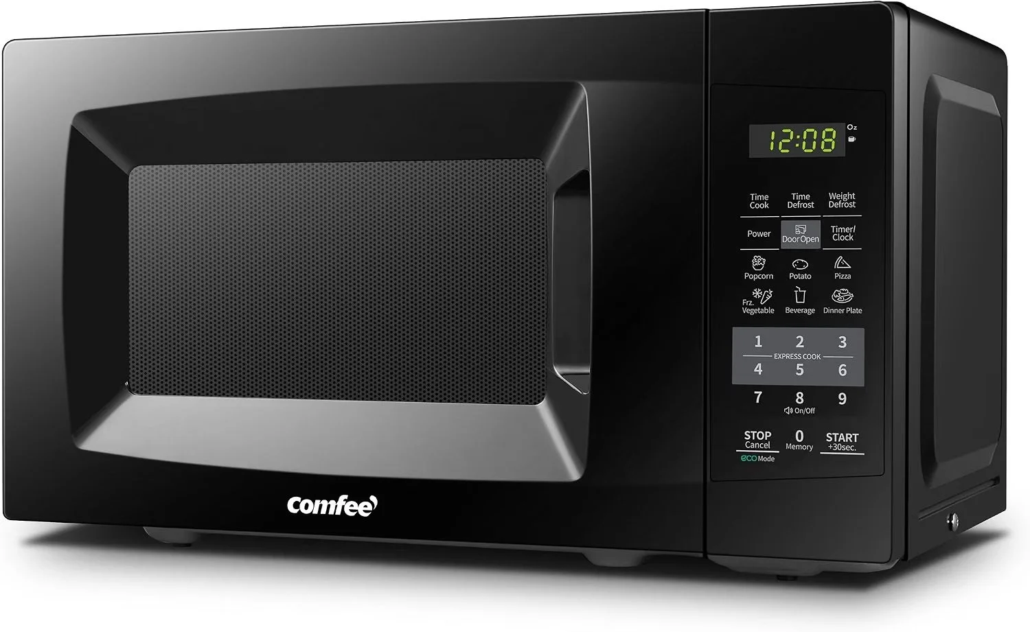 Compact microwave for semi truck sleeper