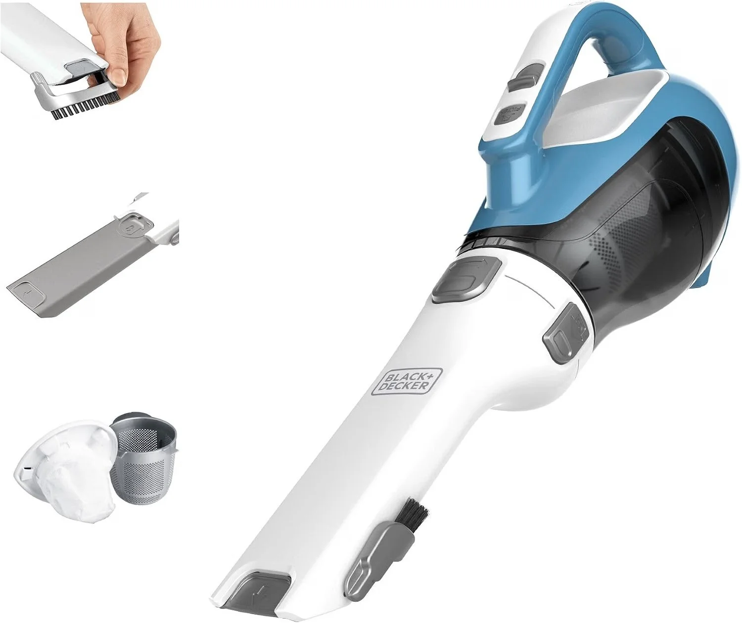 Black and Decker cordless handheld vacuum