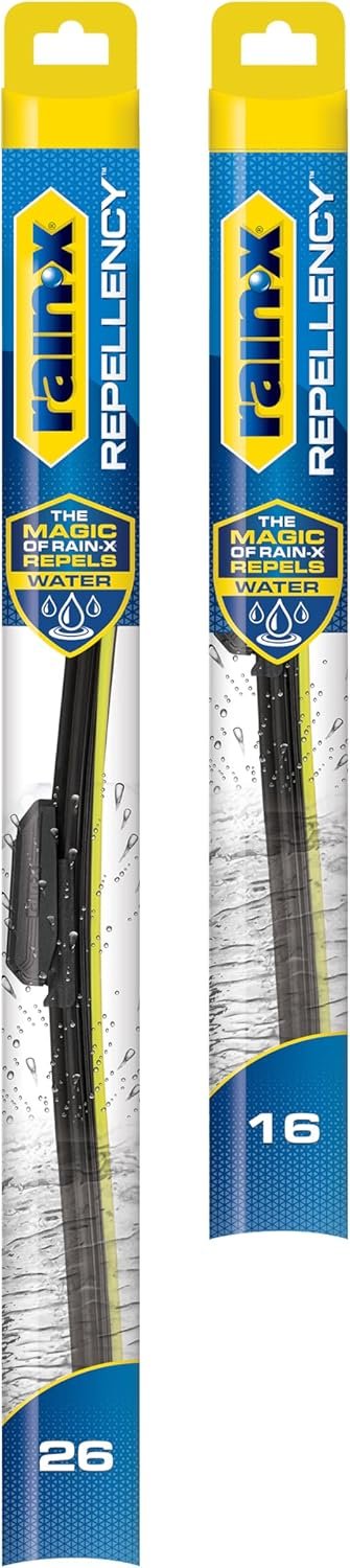 Rain-X 810348 Repellency Water Repellent Wiper Blades 26 and 16 Inch