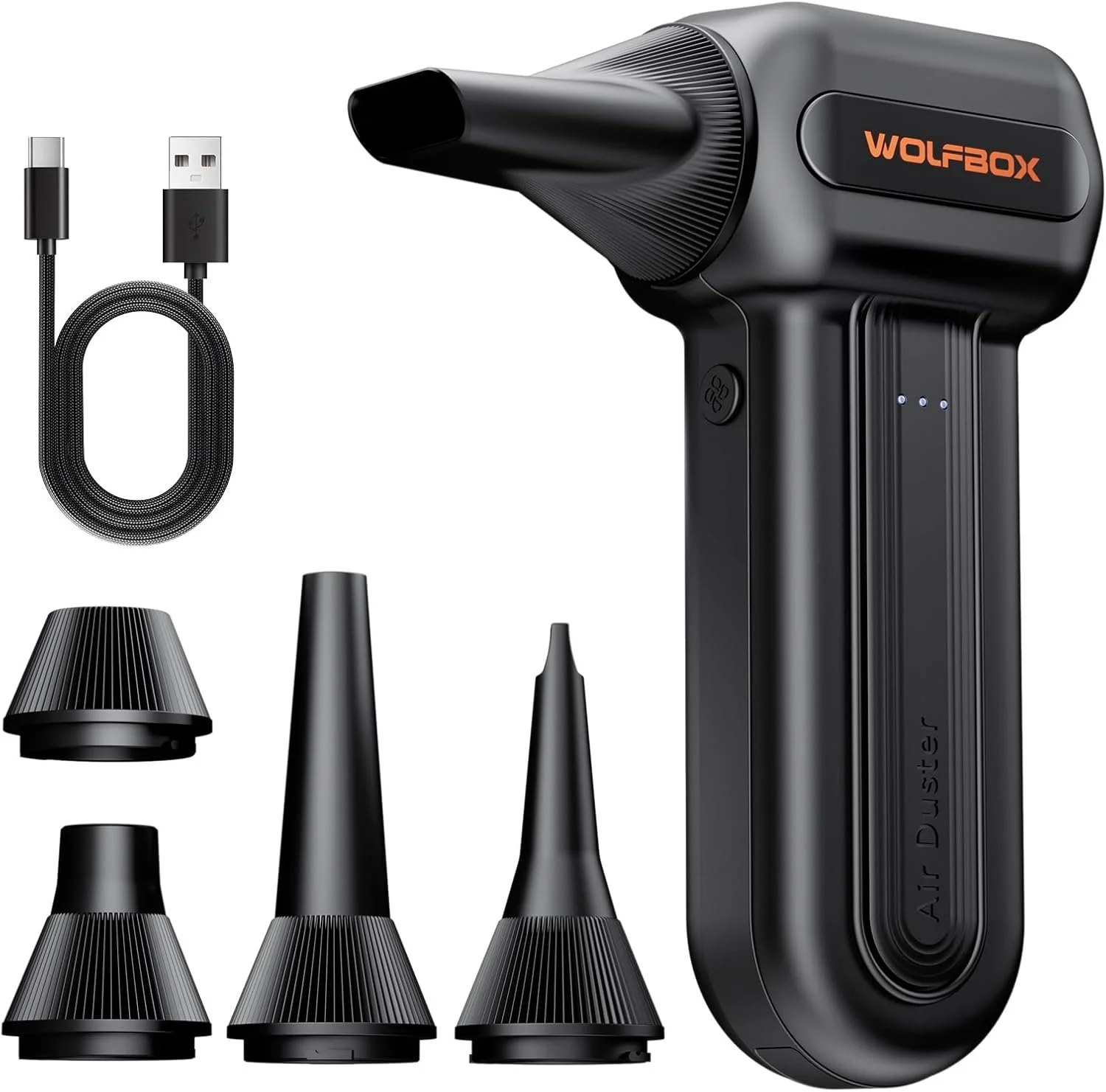 WOLFBOX MF60 Rechargeable Compressed Air Duster