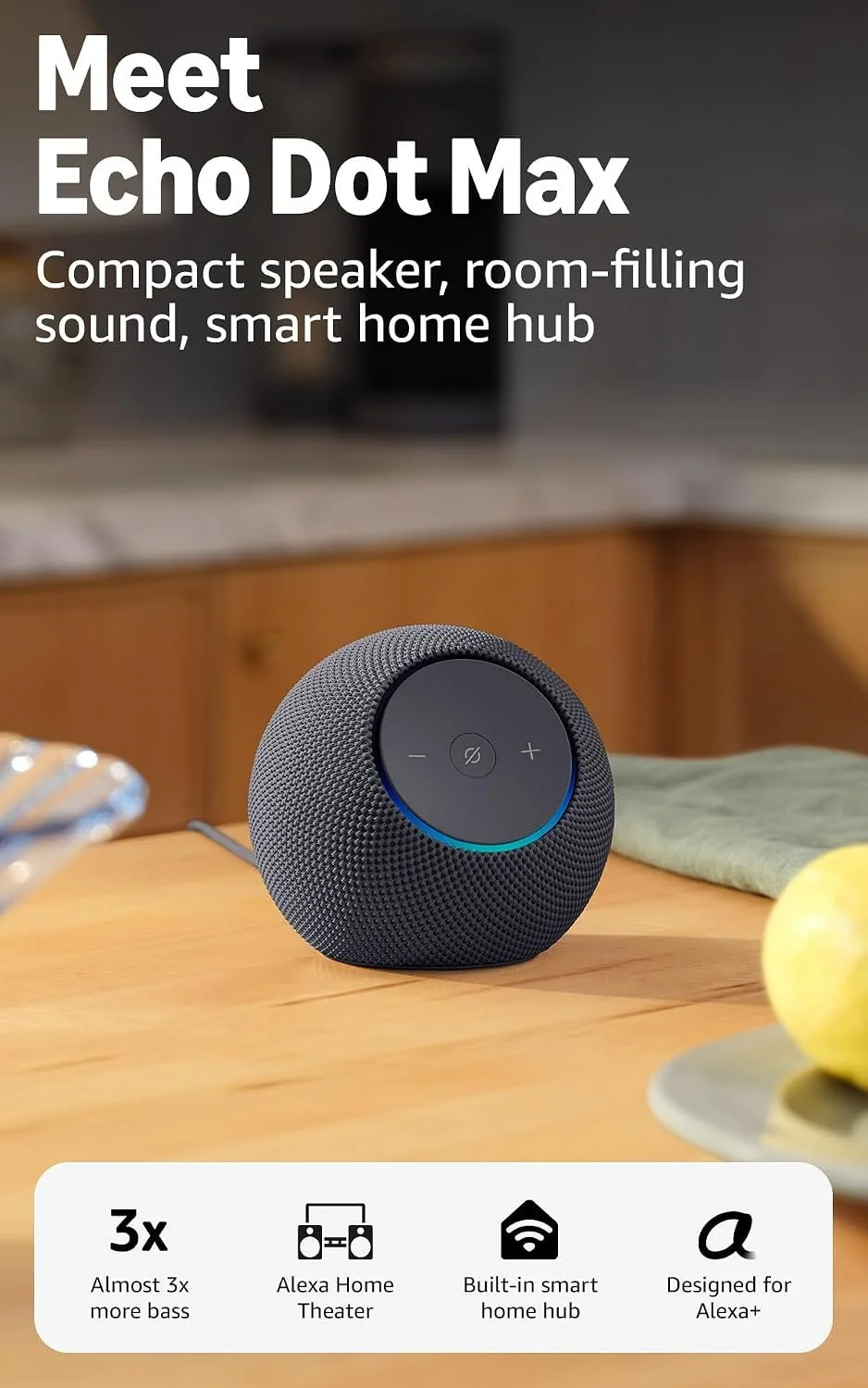Amazon Echo Dot Max newest model smart speaker