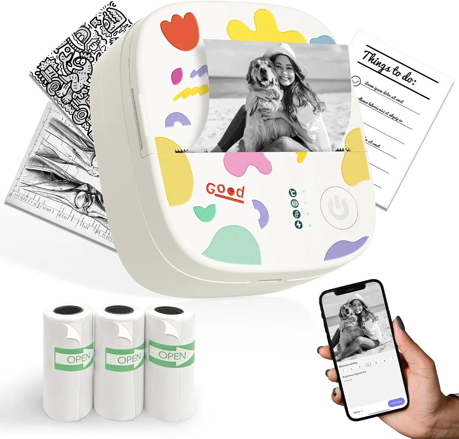 XenGro AHM2 Mini Sticker Printer
