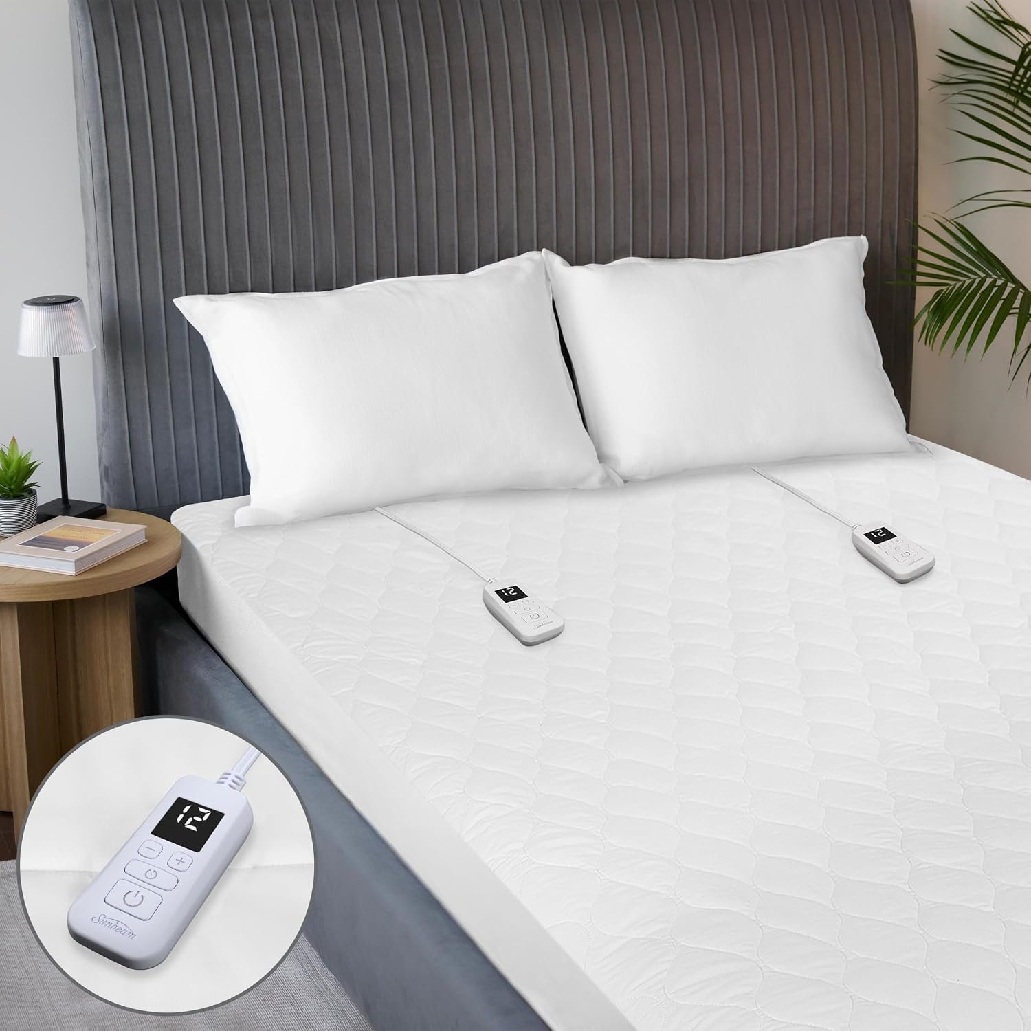 Sunbeam Restful Heated Mattress Pad