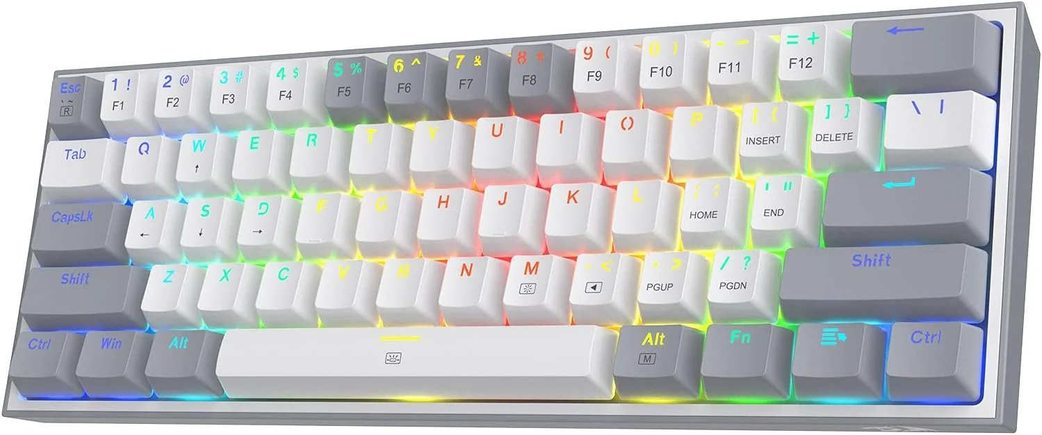 Redragon K617 Fizz 60% Mechanical Gaming Keyboard