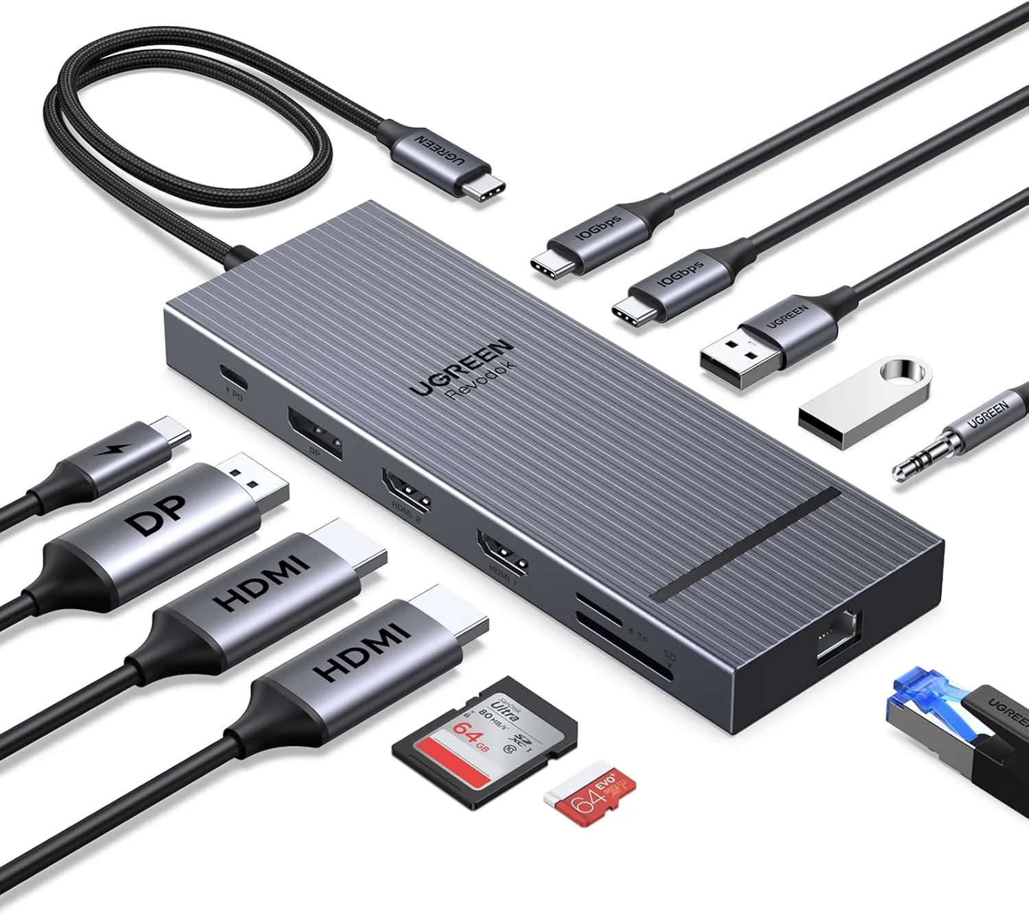 UGREEN Revodok Pro 12-in-1 USB-C Docking Station