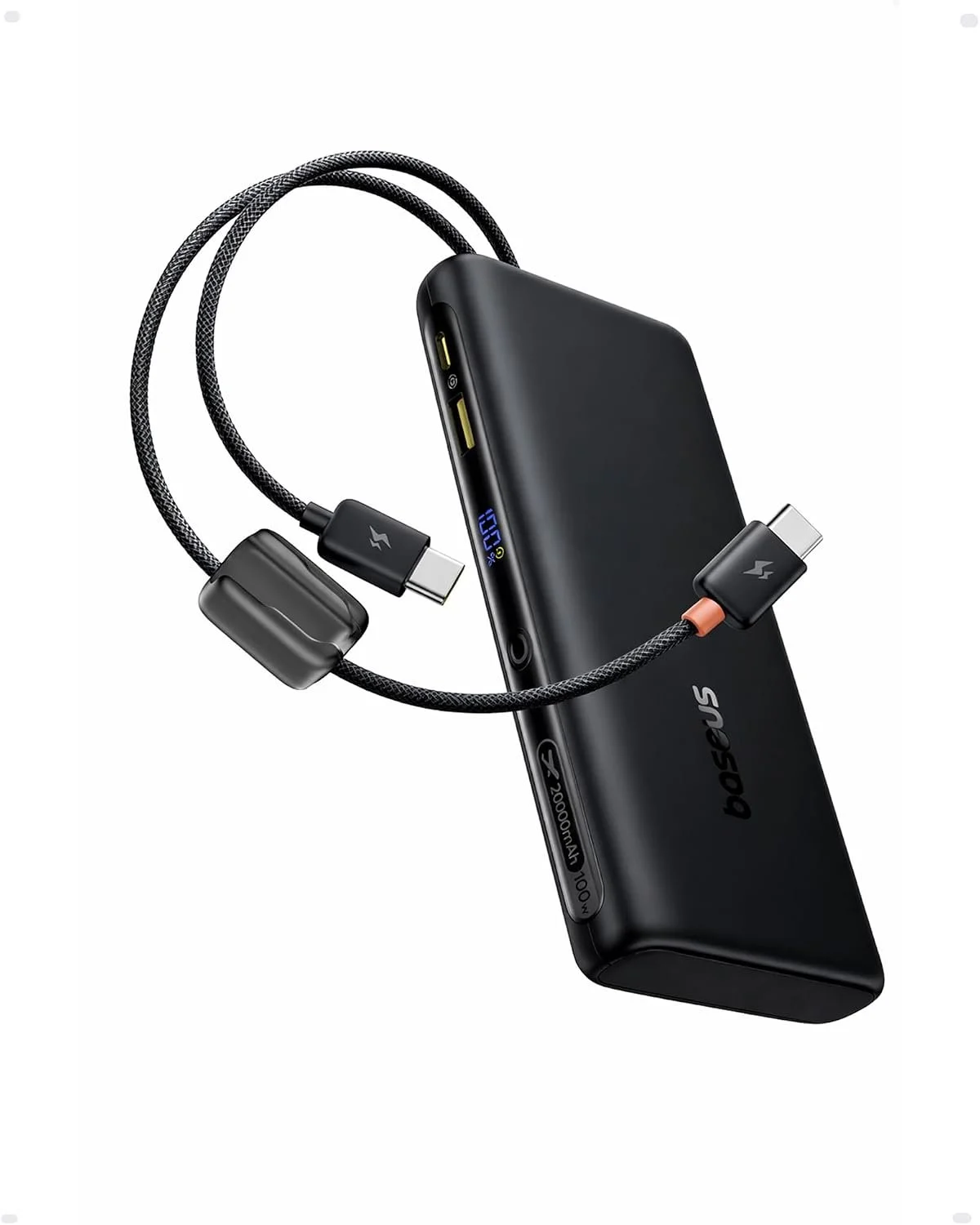 Baseus 100W 20000mAh Power Bank with Built-in USB-C Cables