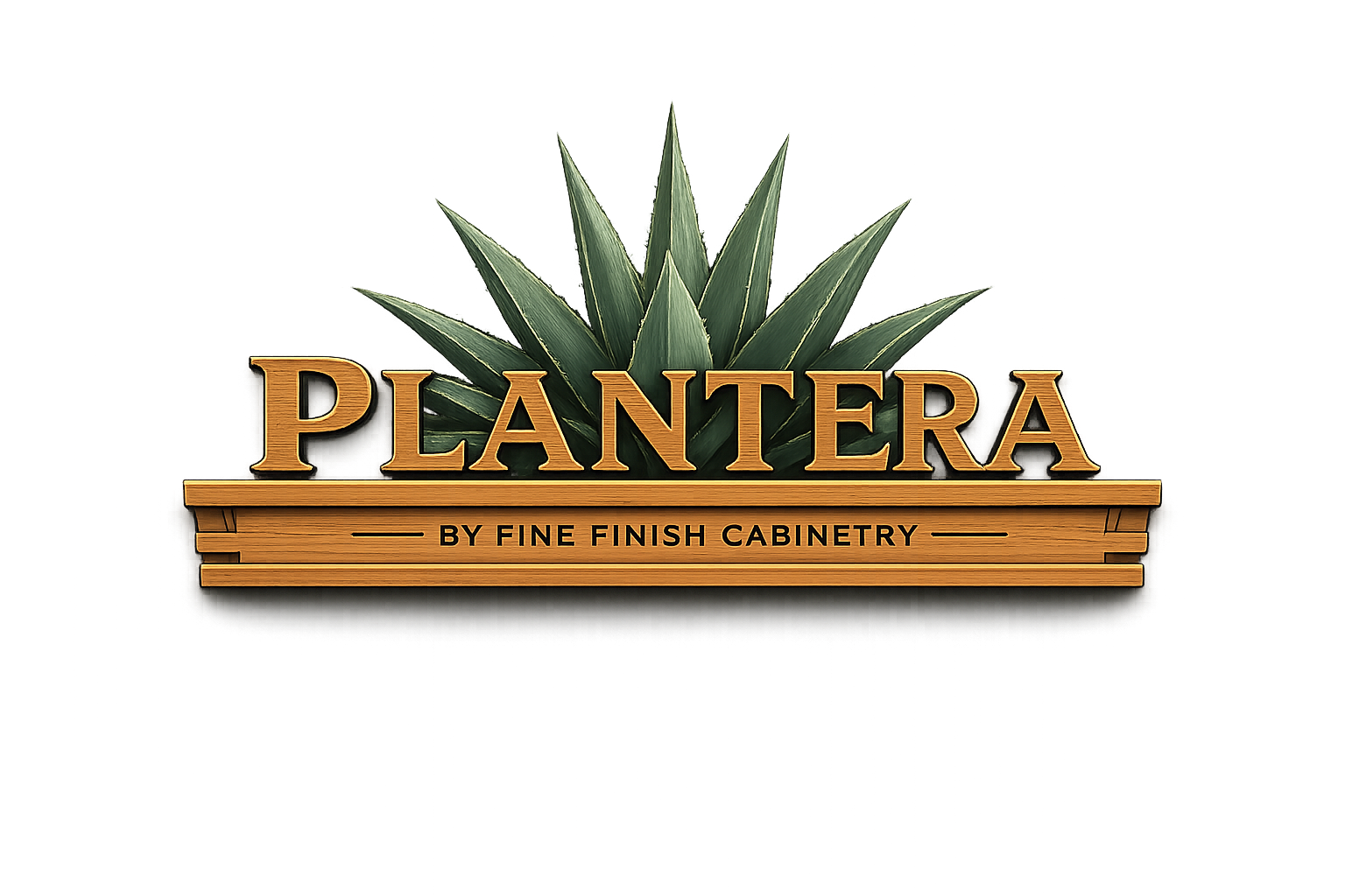Plantera logo for cedar planter boxes and privacy walls