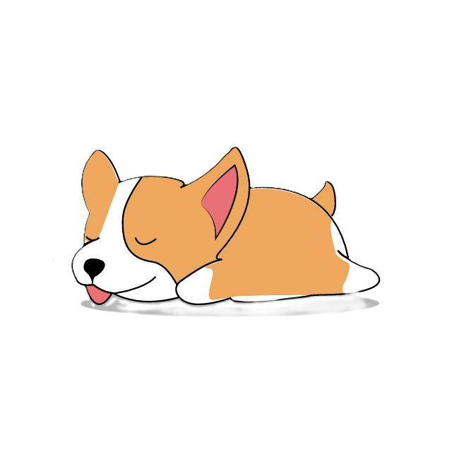 Sovande hund
