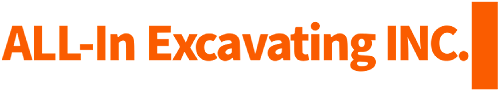 All-In Excavating Logo.