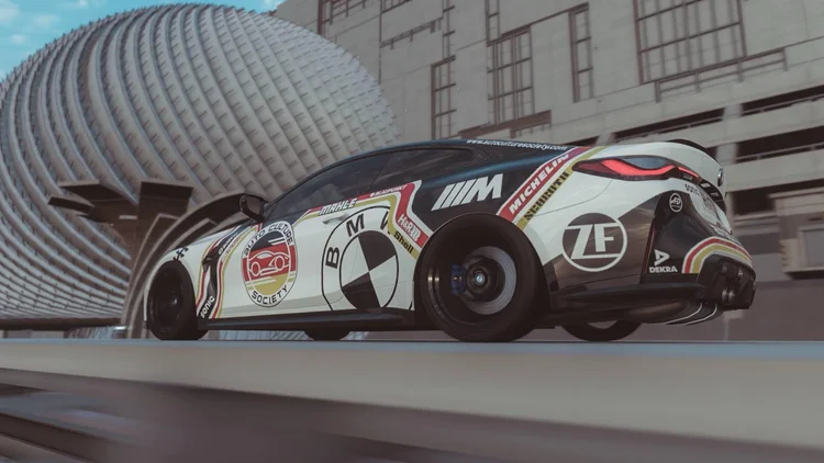BMW M4 G82 in Auto Culture Society livery