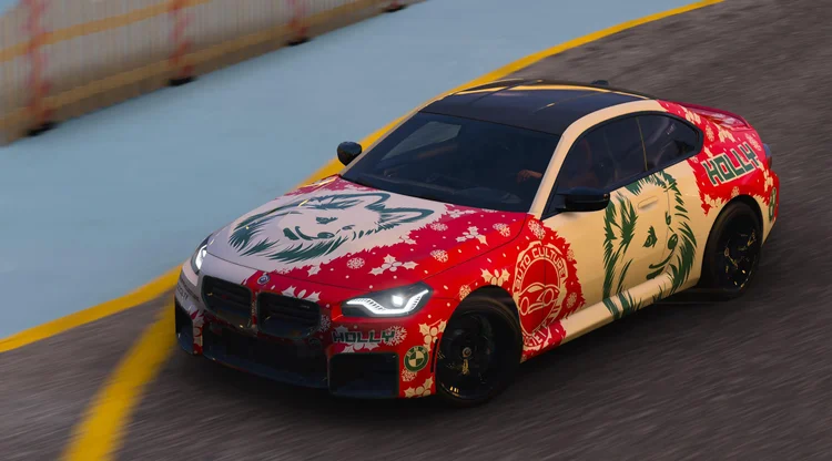 BMW M2 G87 in Auto Culture Society livery