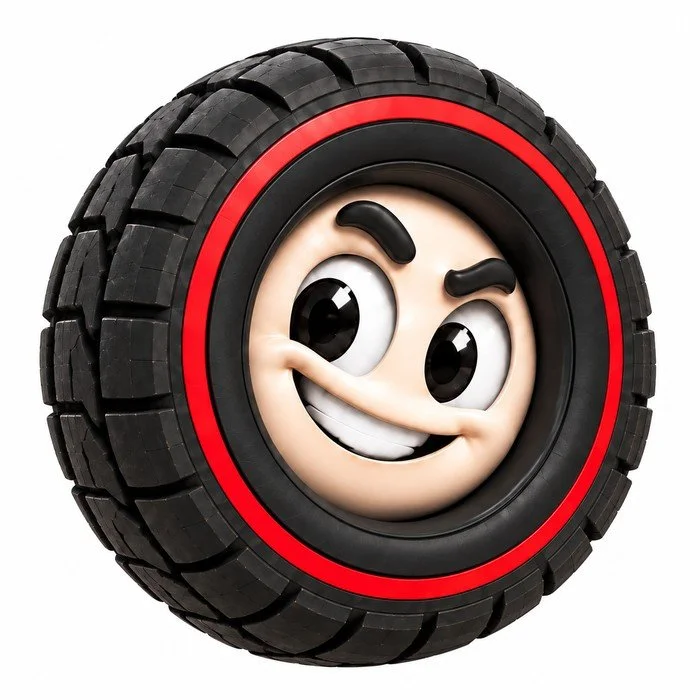 Rolli, the hype machine, in the original plush character design