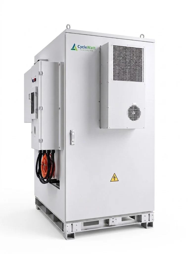CycleWatt E-Stack® outdoor cabinet
