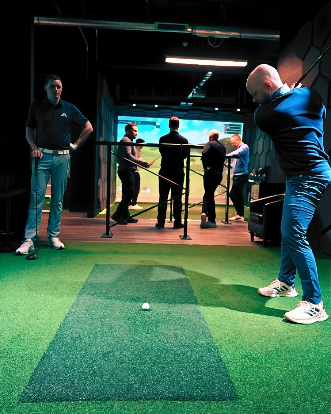 Golfer at Fairways London