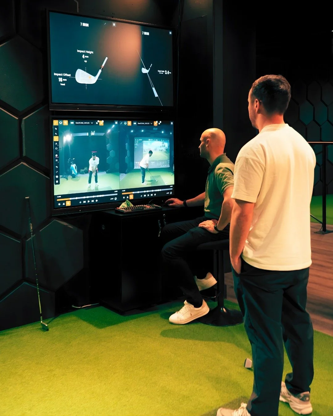 Coaching session at Fairways London