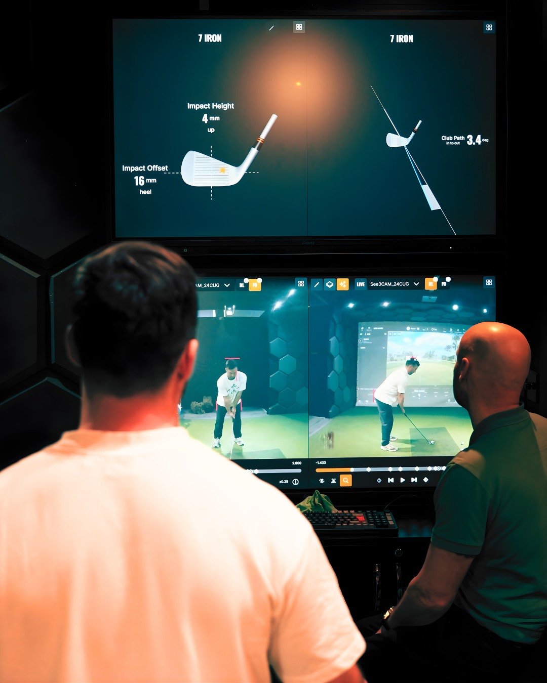 Swing analysis session