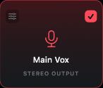 Real QuickStem Main vocal stem card