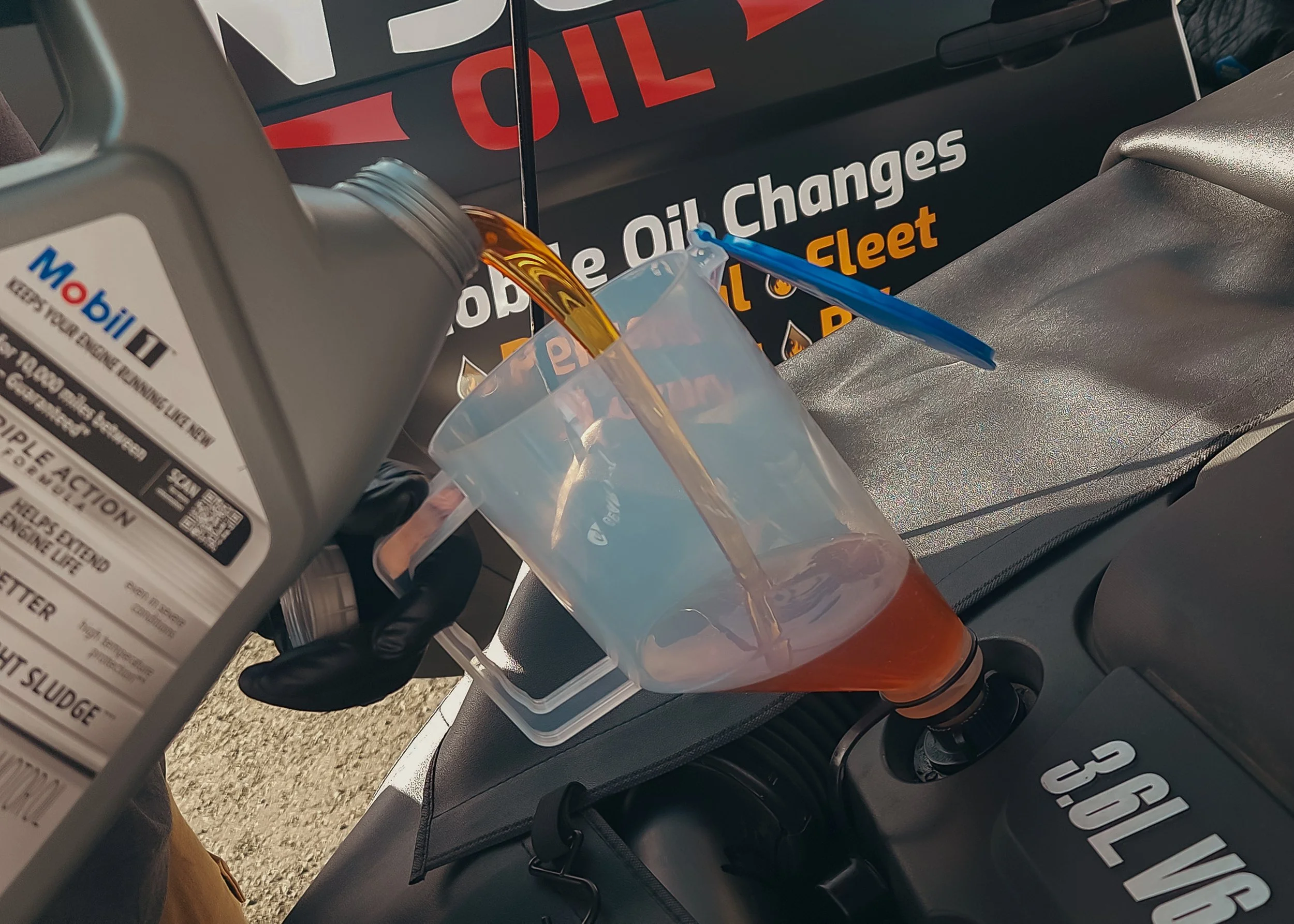 Mobile Oil Change