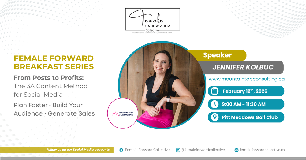 Past speaker, February 2026: From Posts to Profits: The 3A Content Method