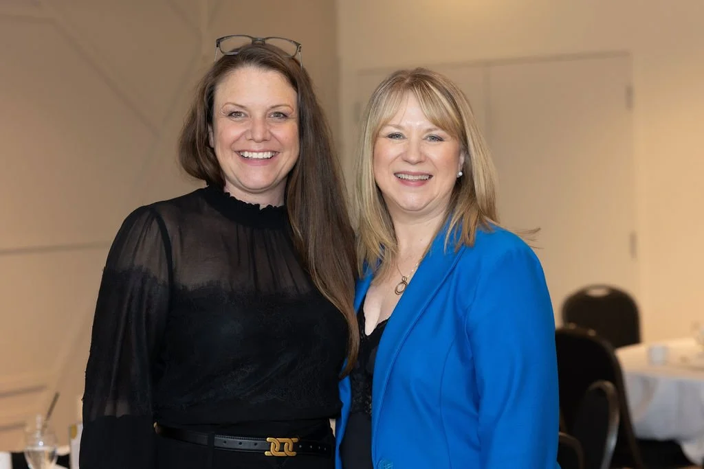 Meghan Simington and Shirley Weir