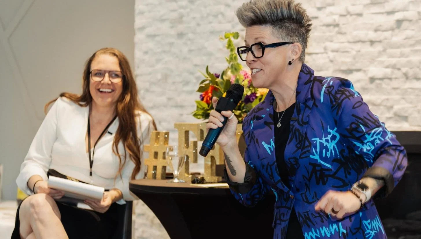 Meghan Simington hosting the October 2026 fireside chat with Isabelle Mercier-Turcotte