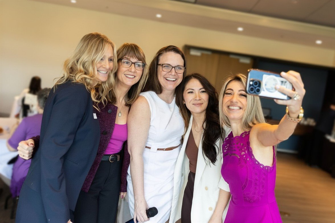 Female Forward Collective women at breakfast event, Pitt Meadows Golf Club