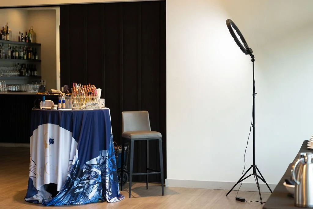 Filming station setup