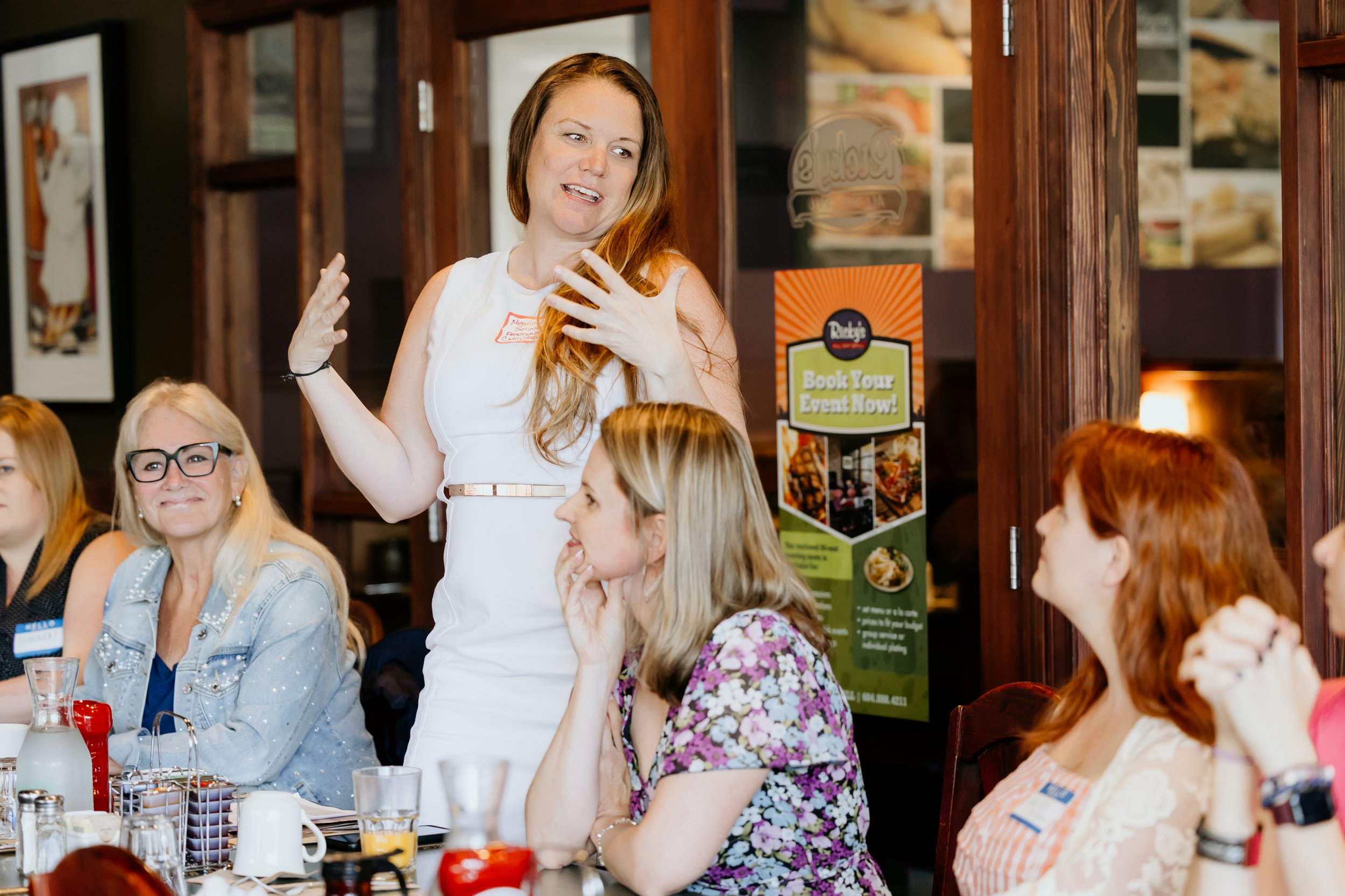 Female Forward Collective first breakfast event, founding photo