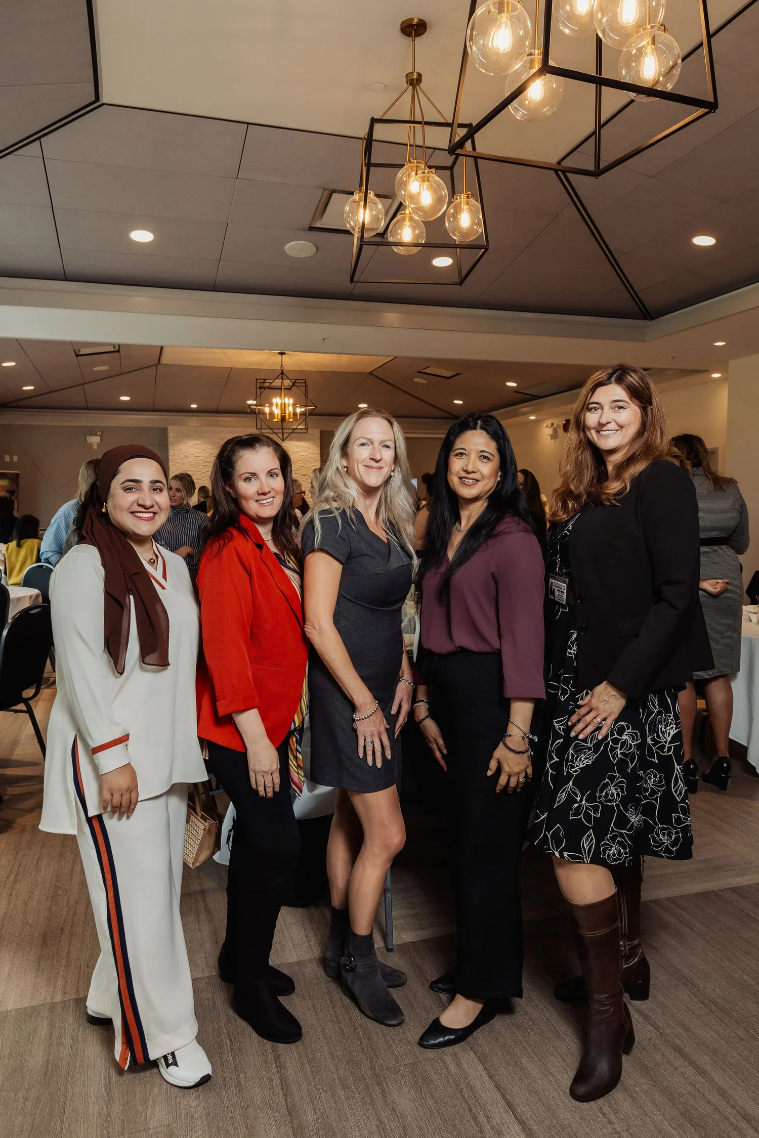 Women together at a Female Forward breakfast in the Tri-Cities