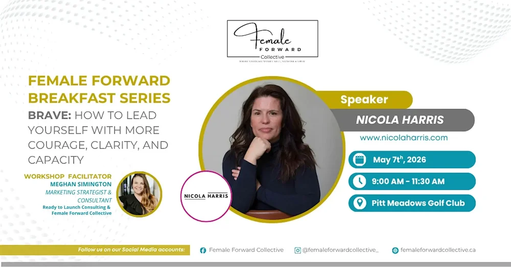 Past speaker, May 2026: BRAVE: Lead Yourself with Courage, Clarity, and Capacity