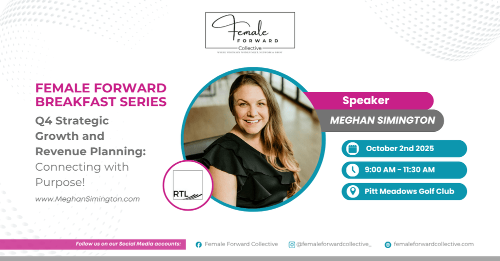Q4 Strategic Planning, October 2025 Female Forward breakfast