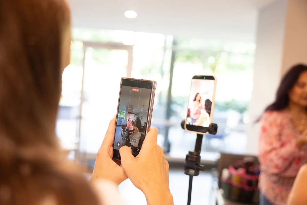 Hands-on filming support