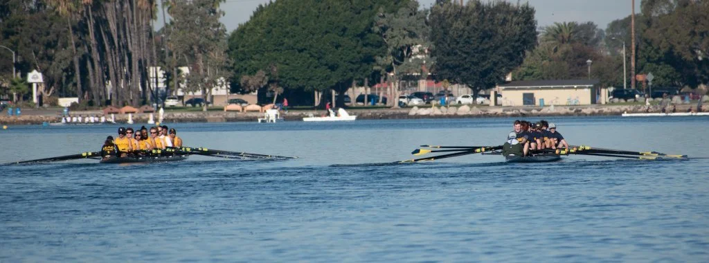 LBSU Men pull away from UCSB.
